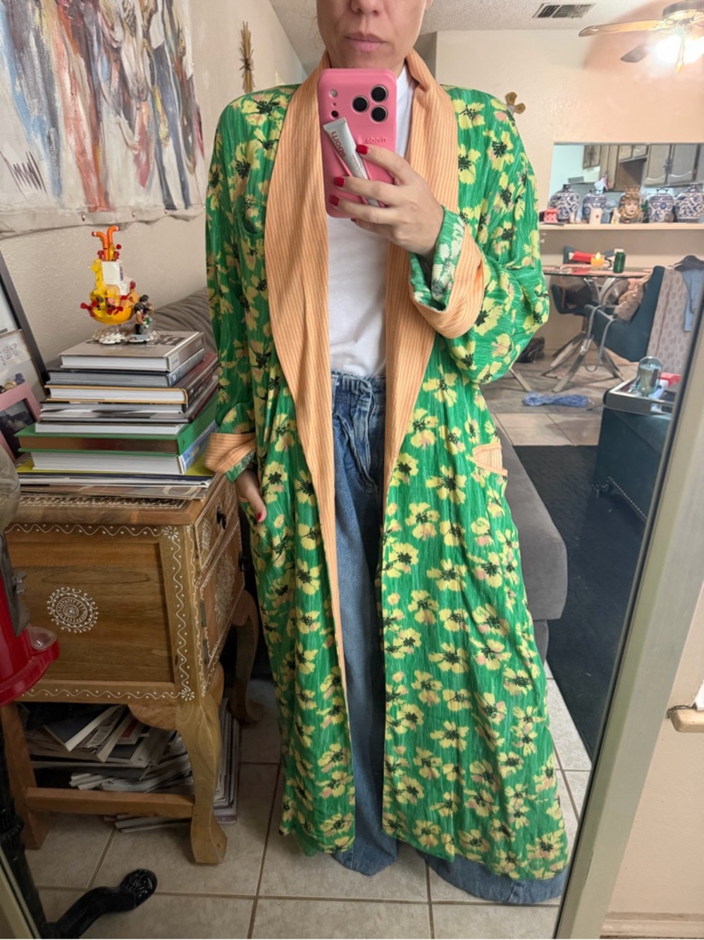 New Free people- Wild nights duster